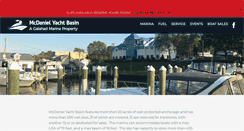 Desktop Screenshot of mcdanielyacht.com